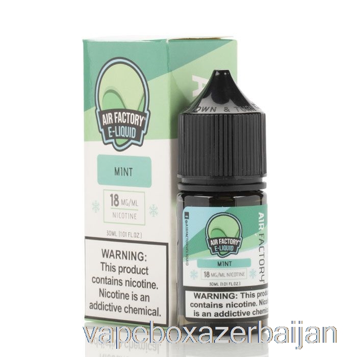 E-Juice Vape Mint - Air Factory SALTS eLiquids - 30mL 36mg